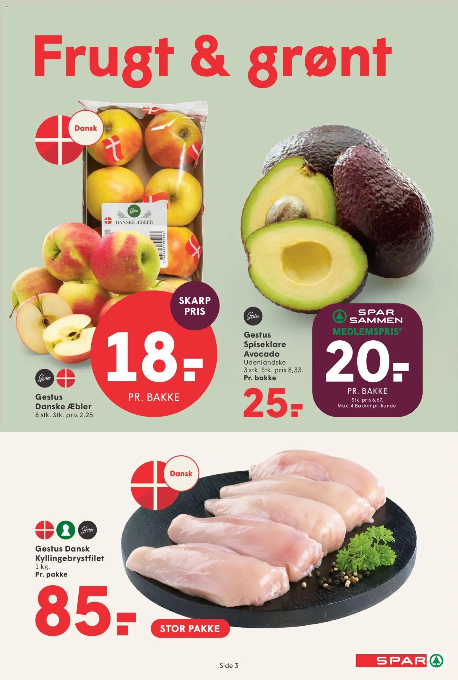 Spar - Tilbudsavis uge 15 - page 3- valid from 07/04/2026