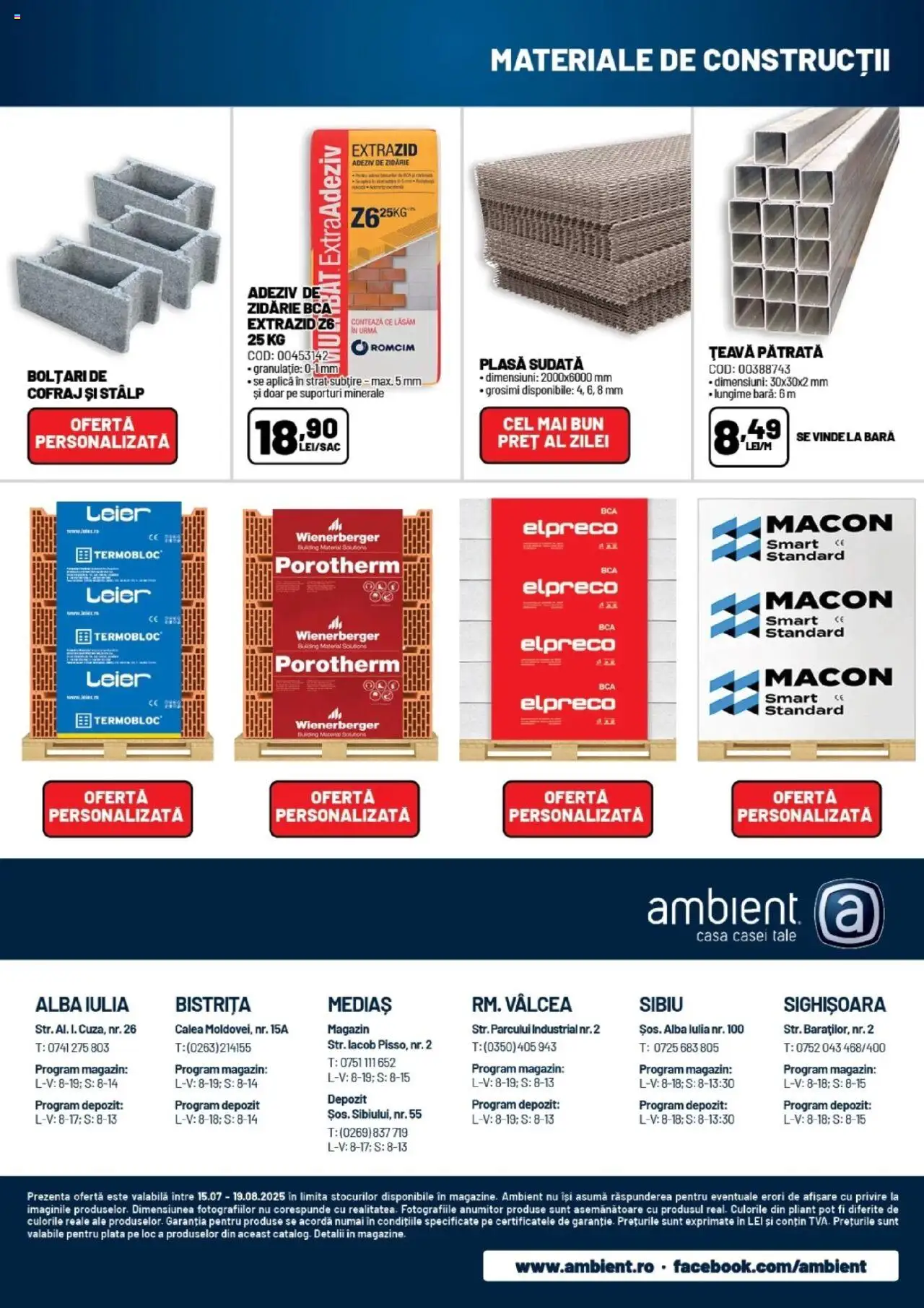 Catalog Ambient - pagina 15- valabil de la 15.07.2025