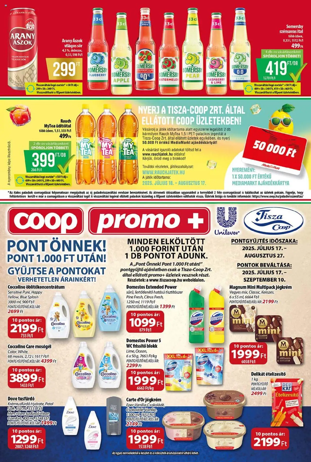 COOP - Szuper Plusz / Tisza - 13oldal - érvényes 2025.07.17.-tól