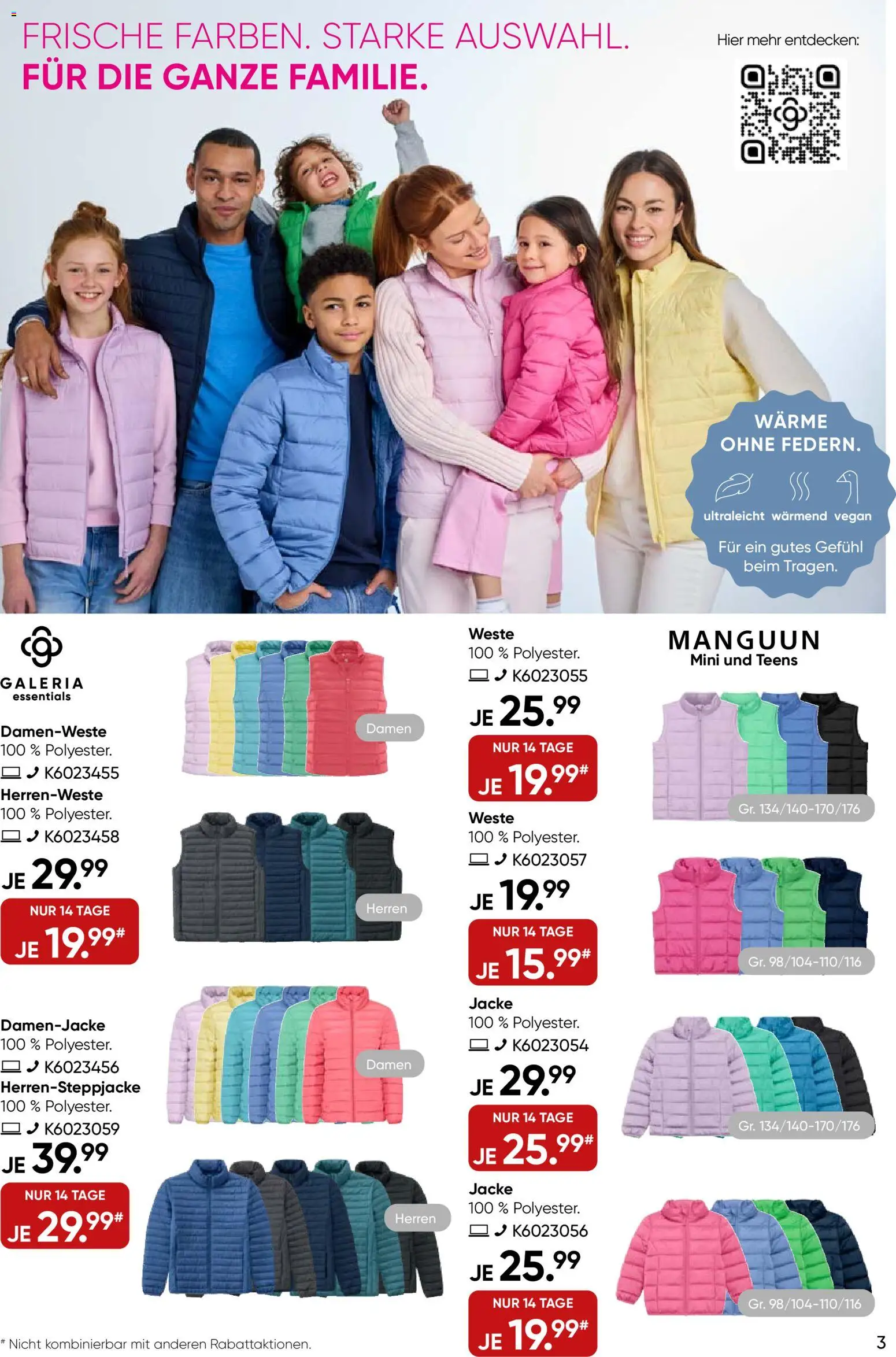 Galeria Karstadt Kaufhof Prospekt 	 - Seite 3 - gültig ab 04.03.2026