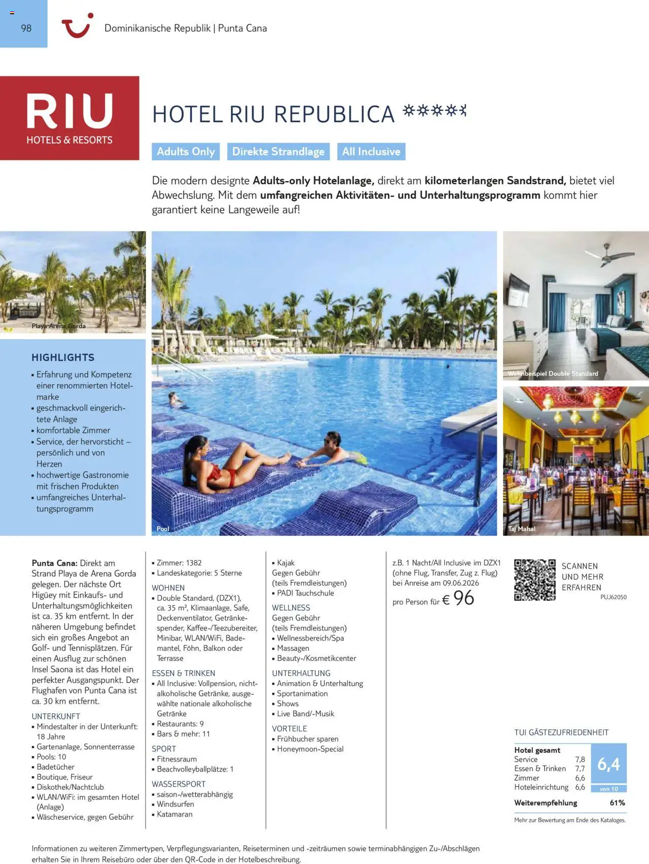 TUI Prospekt Mittelamerika & Karibik 2025/26	 - Seite 98 - gültig ab 01.11.2025