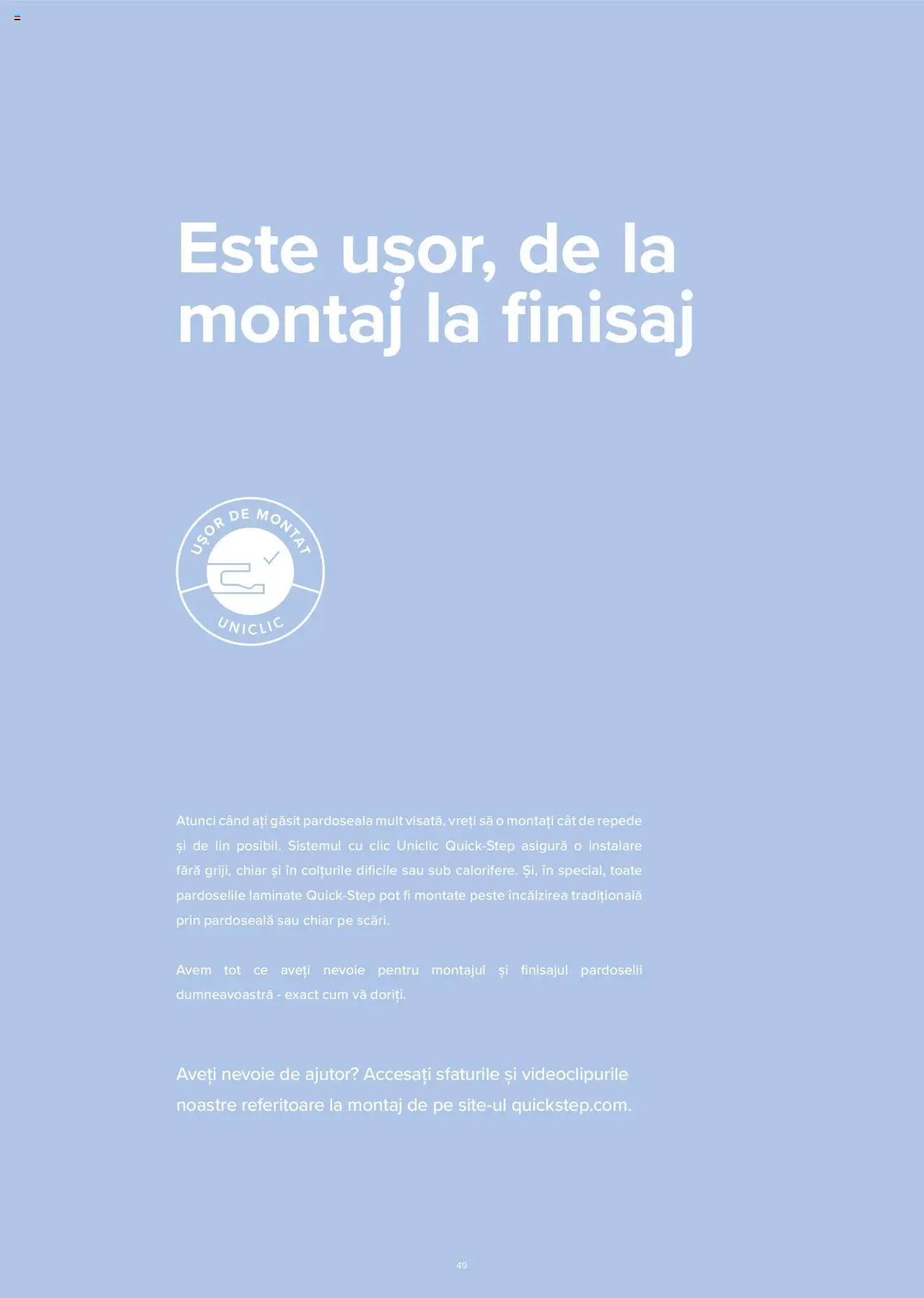 Proges catalog - Quick Step 2022 - pagina 50- valabil de la 01.01.2023