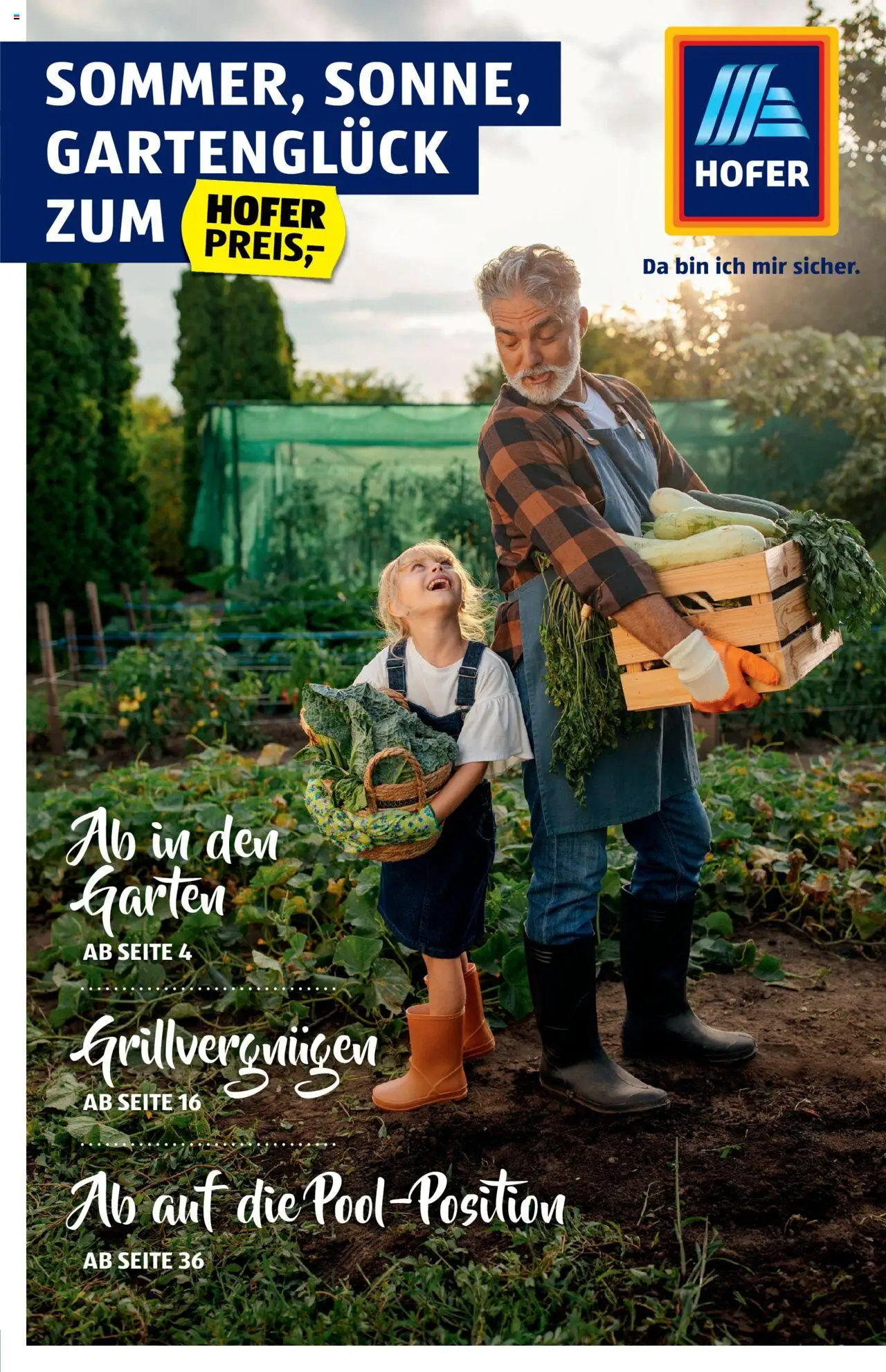 Hofer Frühjahr-/Sommerkatalog - Seite 1- gültig ab 30.04.2025