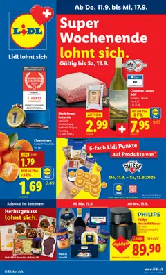 Vorschau Lidl Aktionen gültig ab 11.09.2025