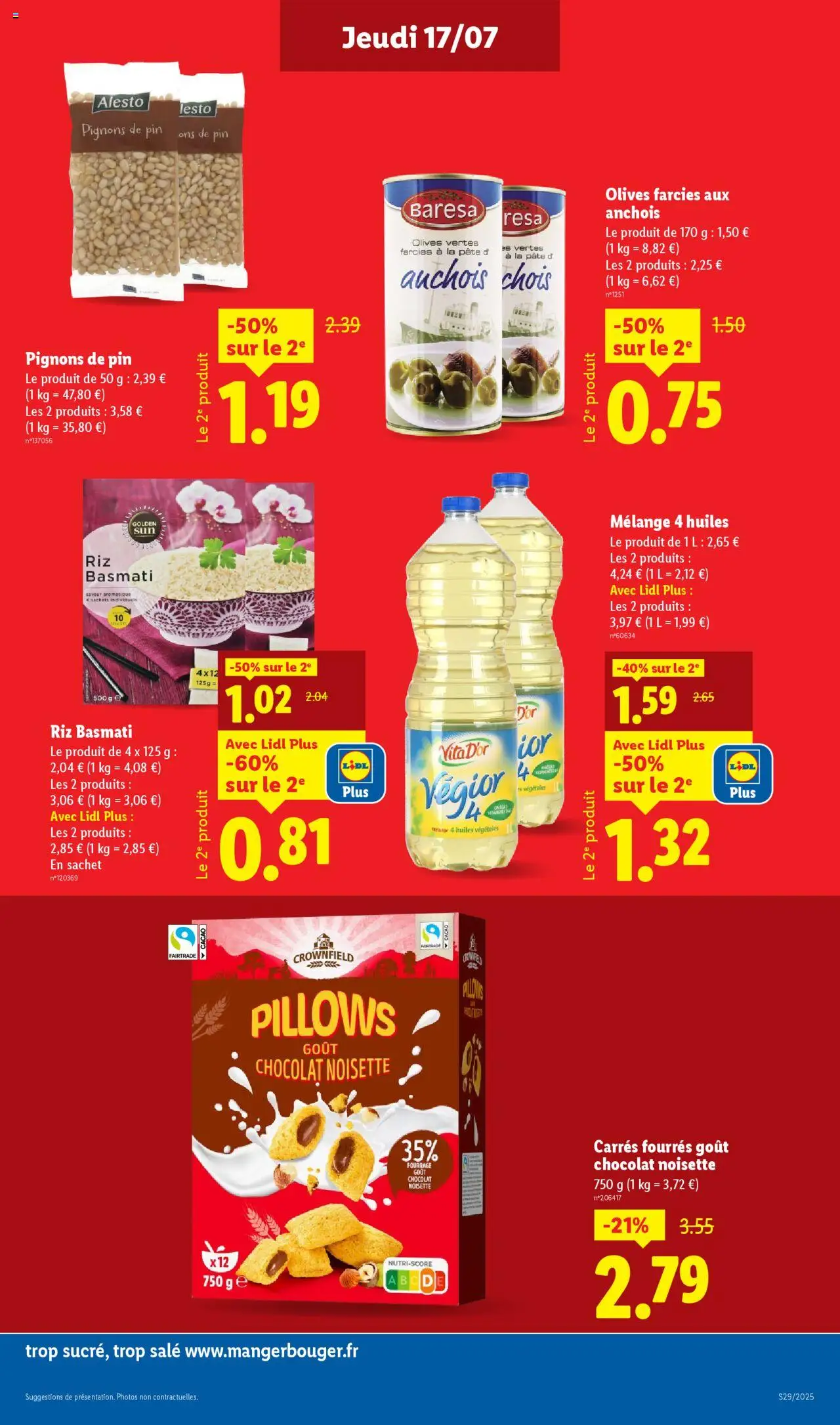 LIDL catalogue semaine 28 - page 13 - valable à partir du 17/07/2025