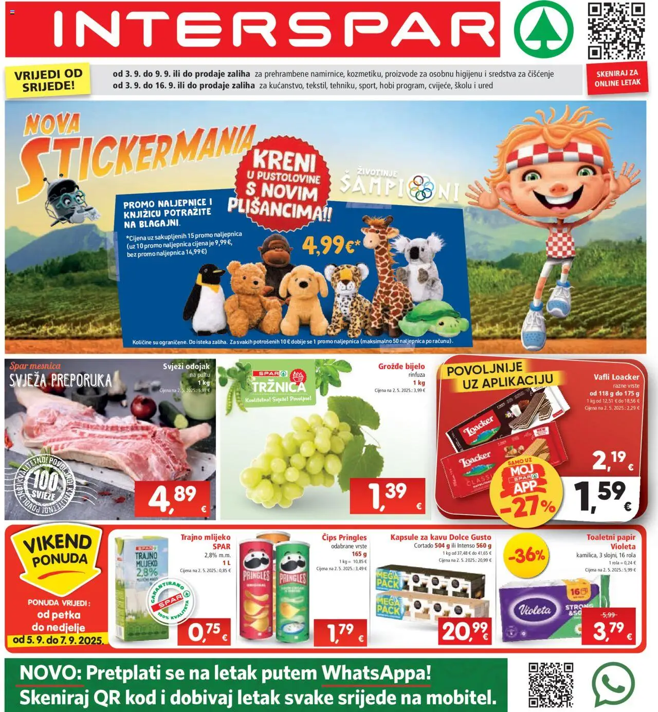 Katalog Interspar - stranica 1- važeći od 03.09.2025