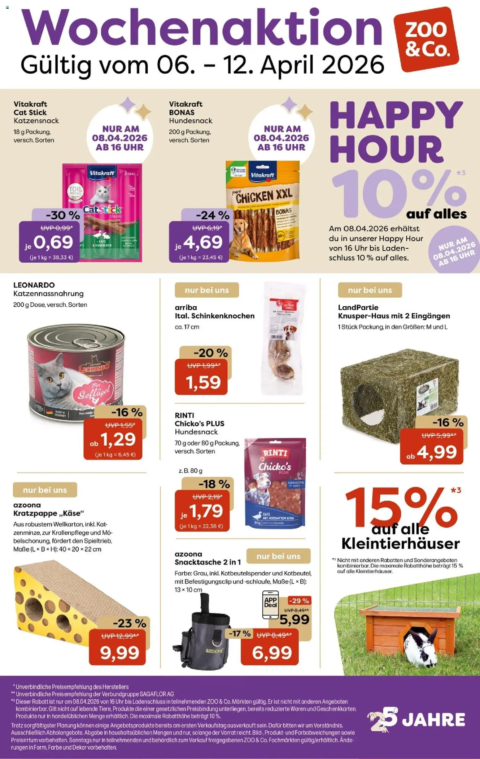 Zoo & co Prospekt - Seite 1 - gültig ab 06.04.2026