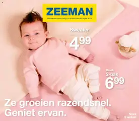 Zeeman - Baby folder geldig vanaf 01-08-2025