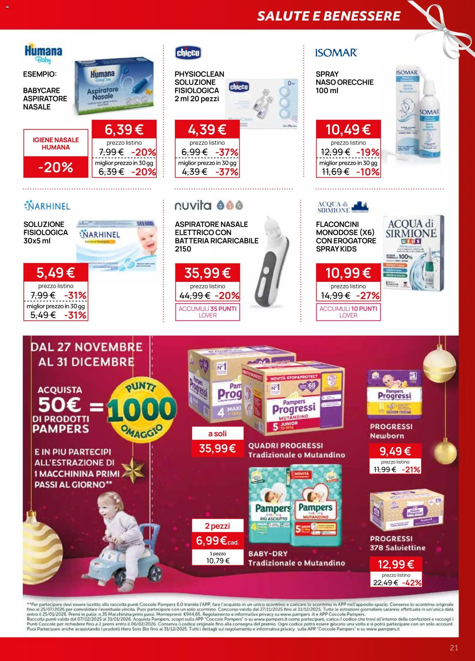 Volantino Prenatal	 - pagina 21 - valido dal 02/12/2025