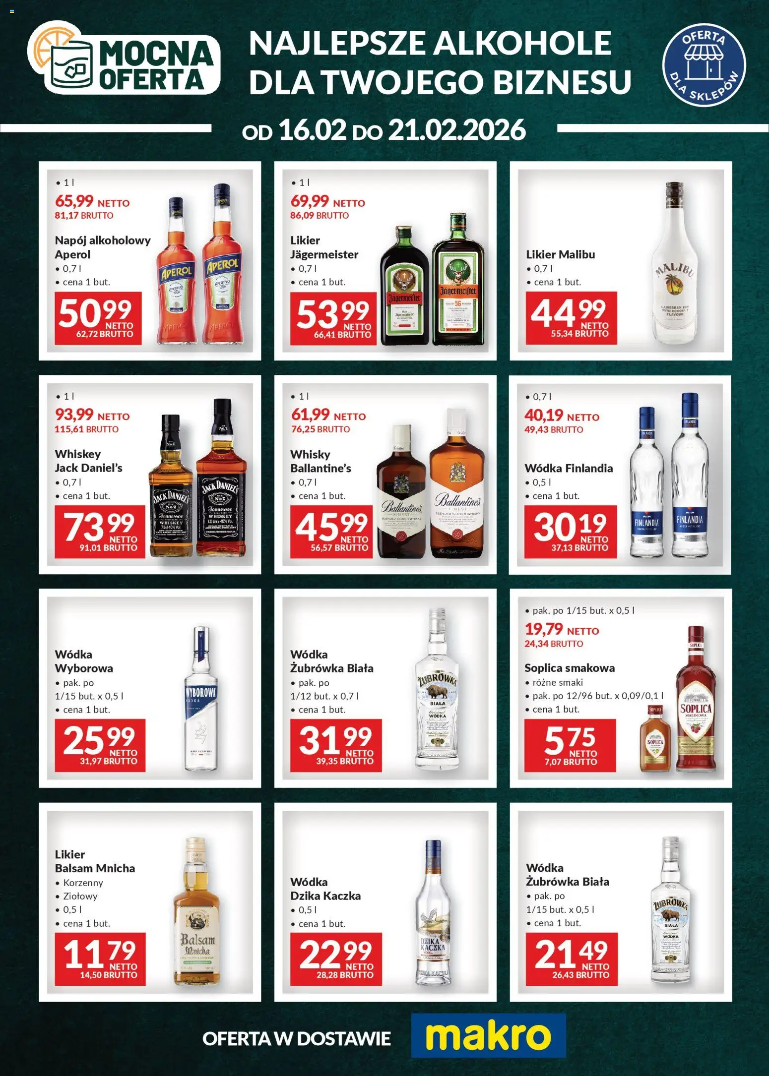 Makro Gazetka - Mocna oferta - strona 1- ważny od 16.02.2026