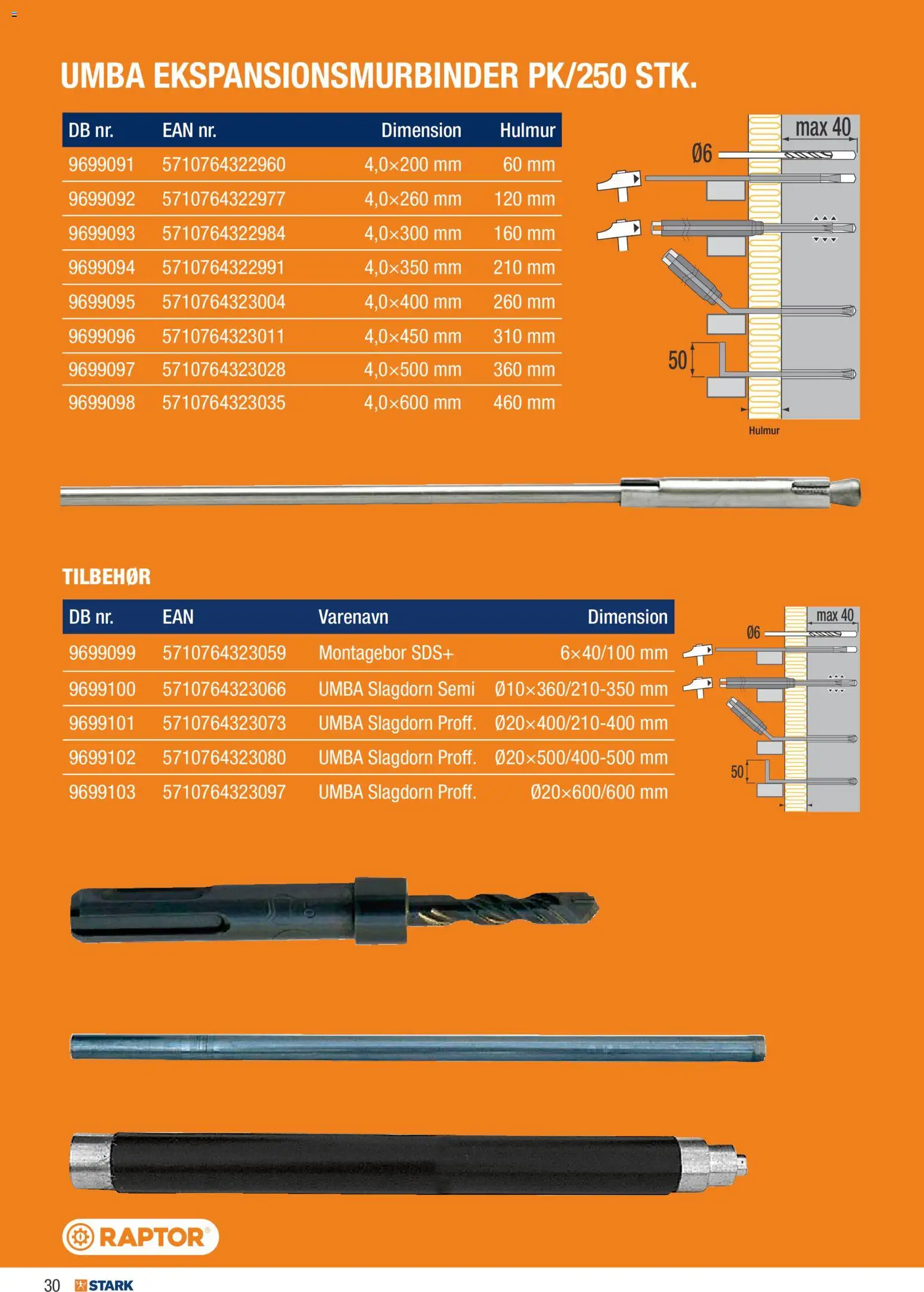 Stark - Murerartikler - page 30- valid from 01/01/2026
