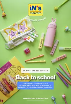 Anteprima IN's Scuola catalogo valida dal 25/08/2025