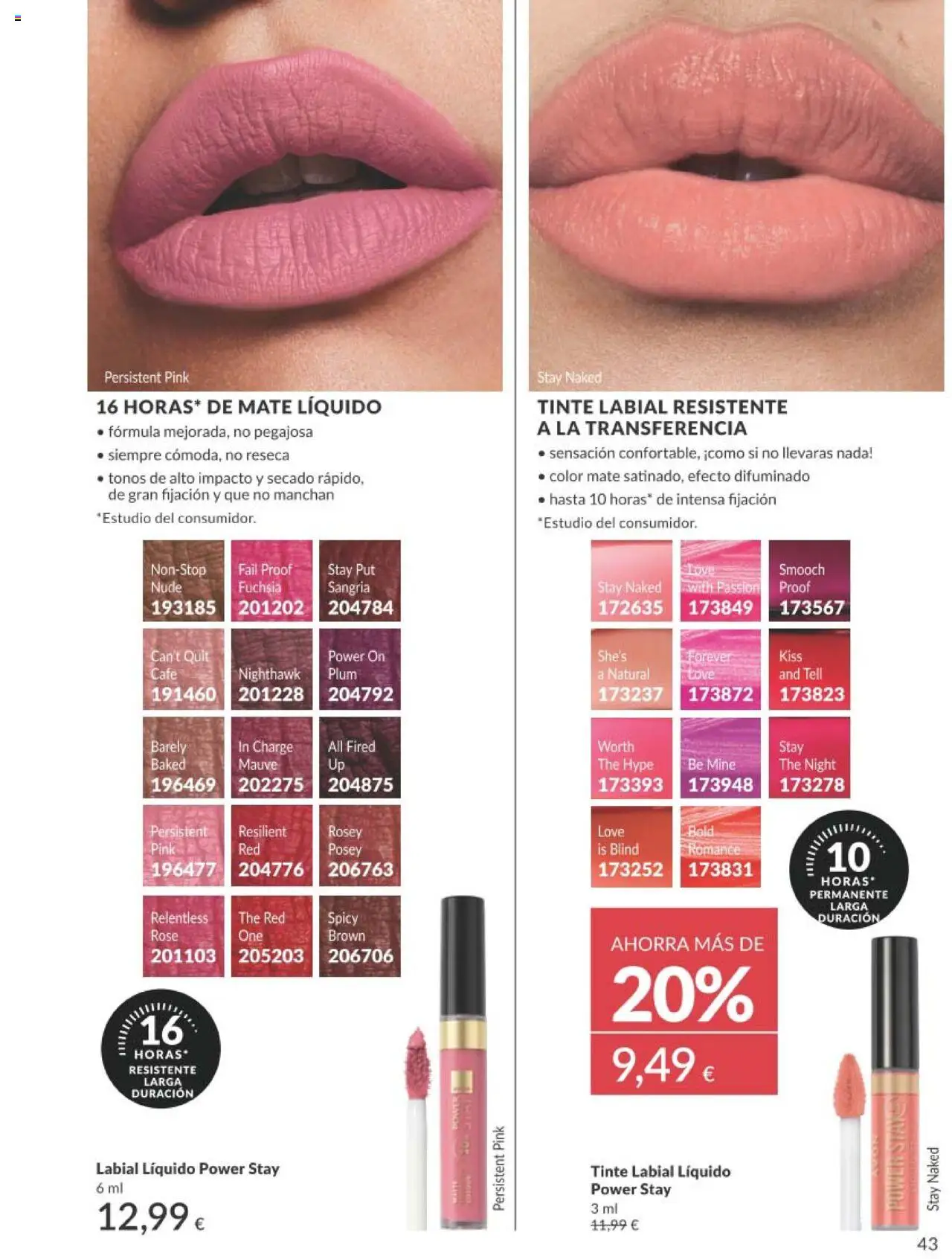 Catálogo AVON campaña 7 - Página de 43 - Válido desde 01/07/2025