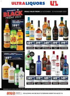 Preview Ultra Liquors Black Friday valid from 26/11/2025