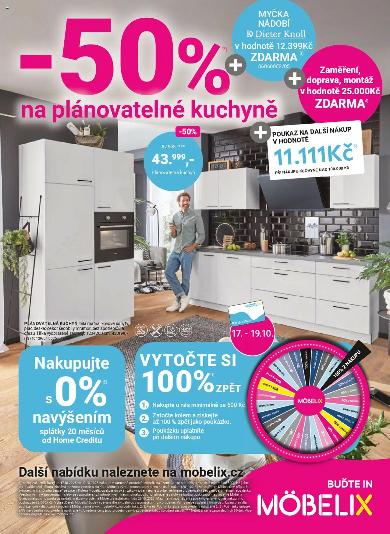 Möbelix leták - strana 1- platný od 13.10.2025