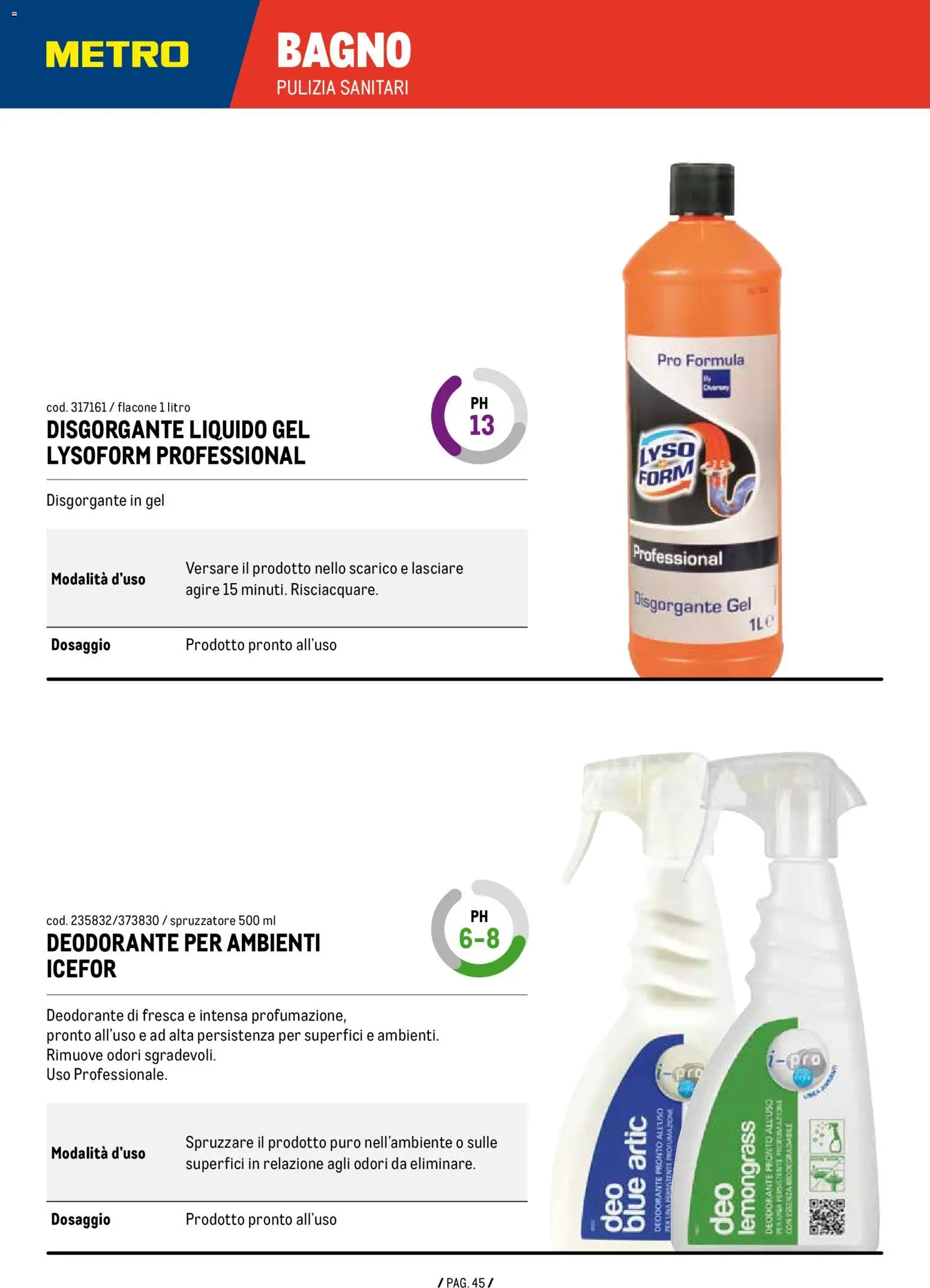 Metro Detergenza catalogo - pagina 45 - valido dal 07/01/2026