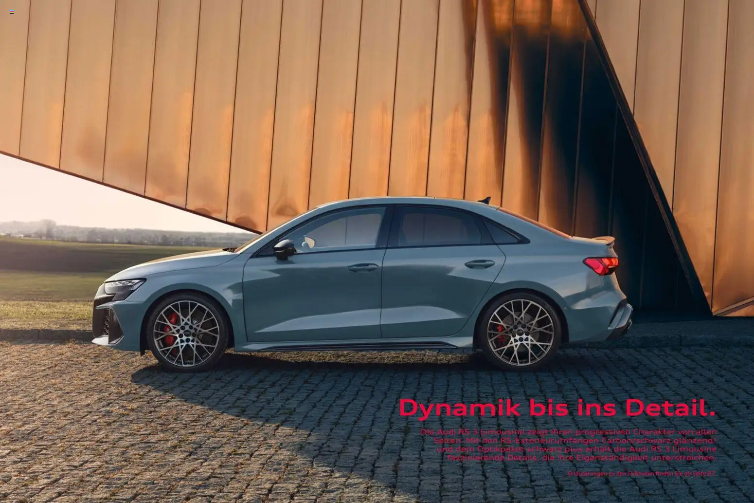 Audi RS 3 Sportback / RS 3 Limousine - Seite 10 - gültig ab 28.10.2025