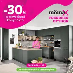 Előnézet Mömax Akciós újság érvényes 2025.10.20.-tól