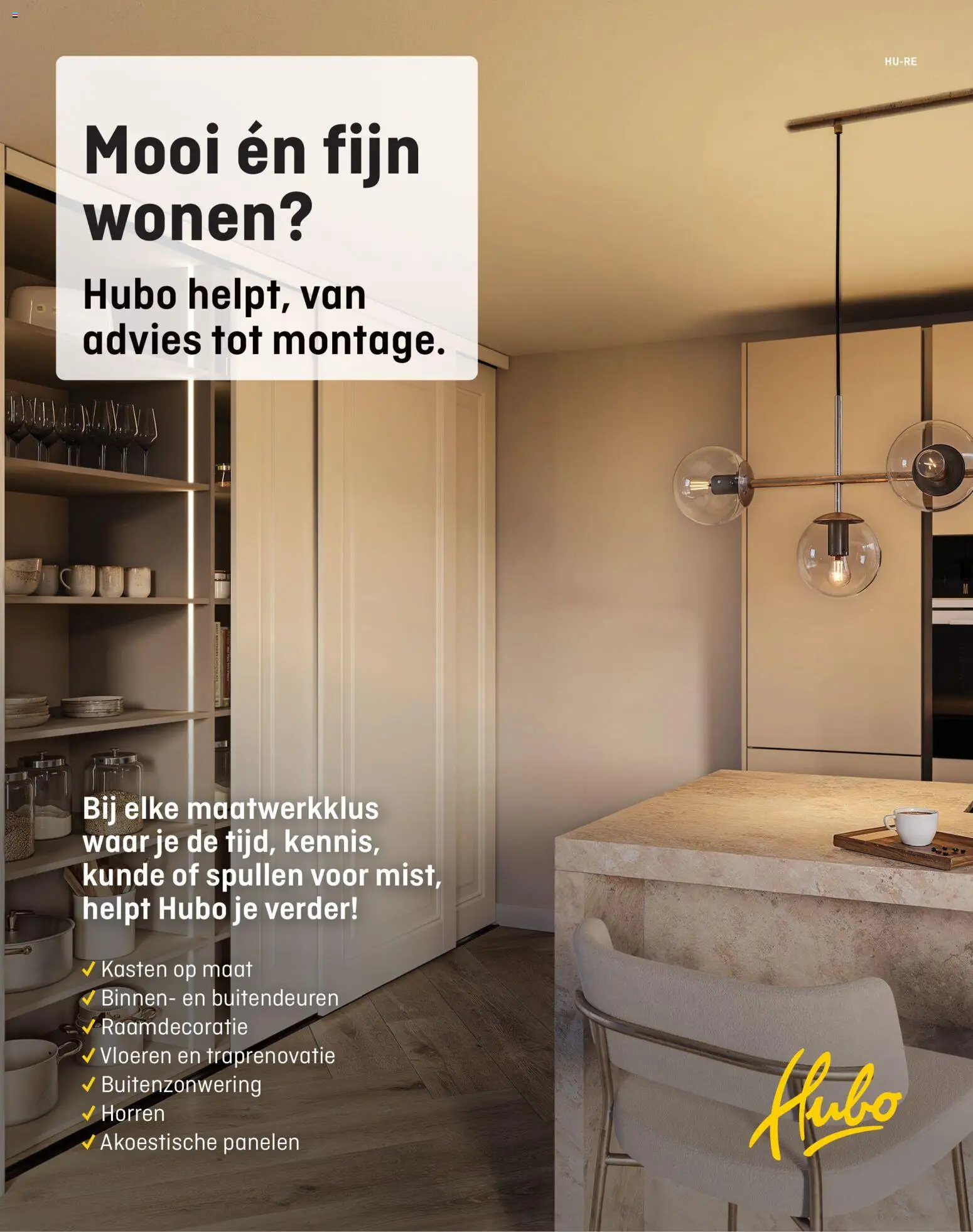 Hubo -  Maatwerk brochure - pagina 1- geldig vanaf 17-12-2025