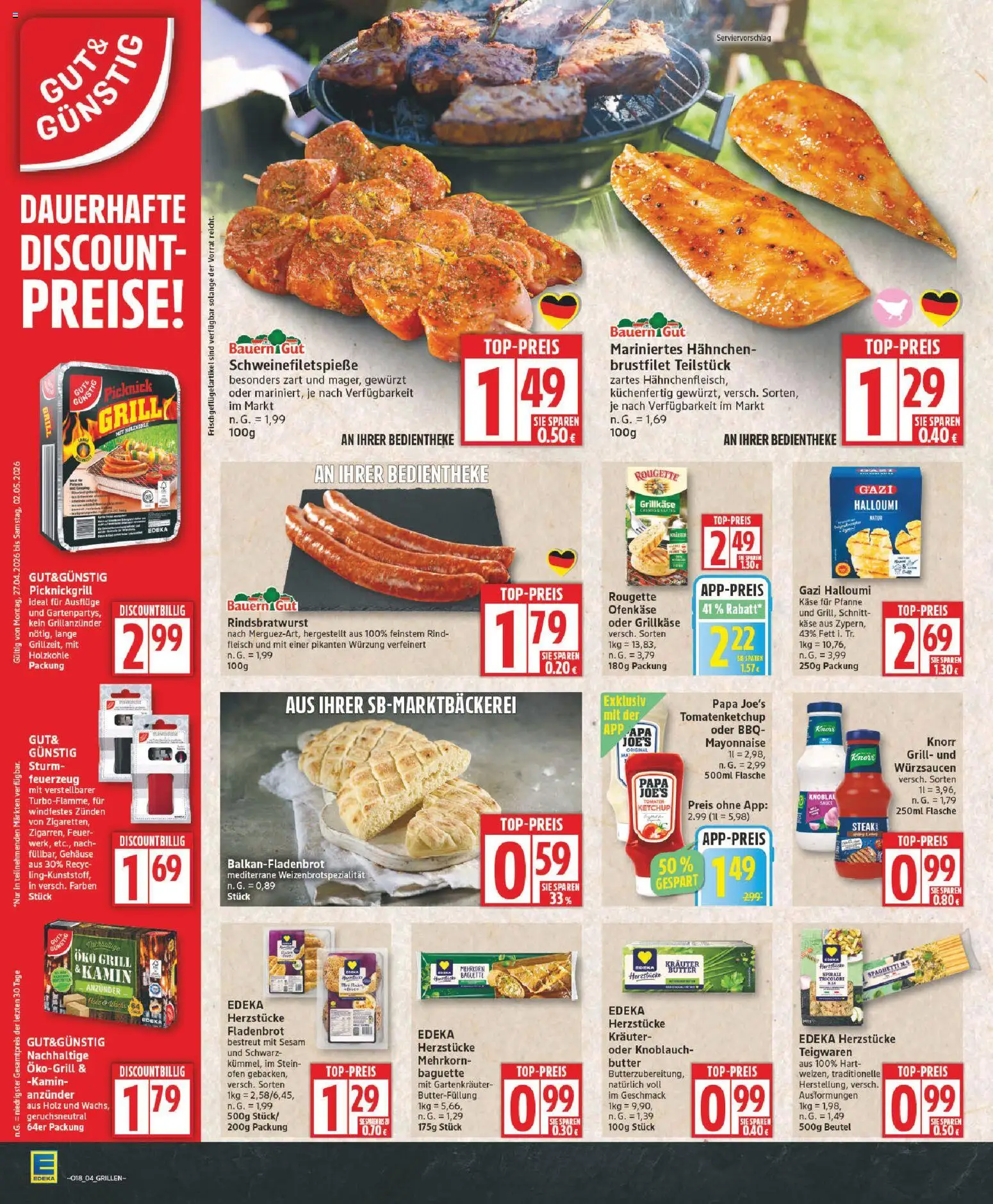 Edeka Prospekt 	 - Seite 4 - gültig ab 27.04.2026