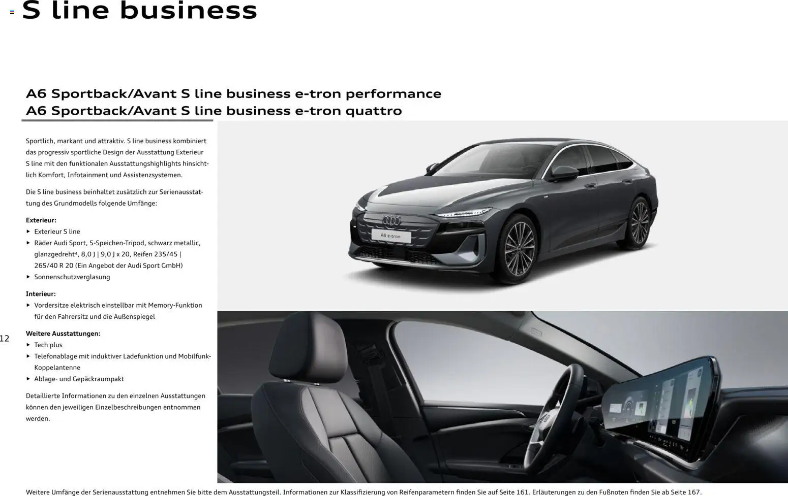 Audi  A6 e-tron - Seite 12 - gültig ab 01.10.2025