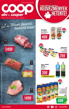 Előnézet COOP Szolnok Akciós újság érvényes 2026.01.29.-tól