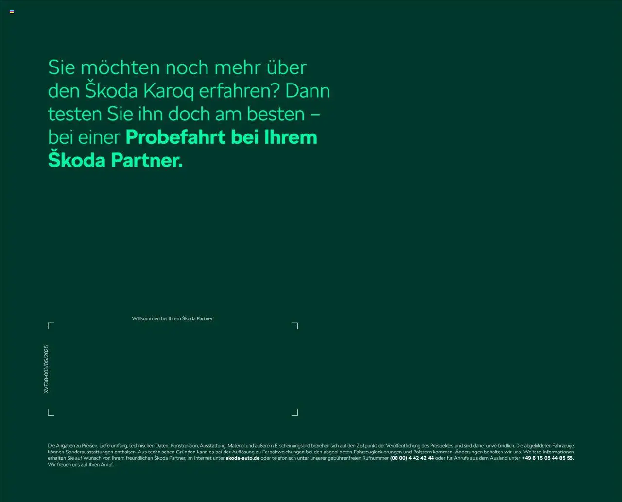 Škoda Karoq Preisliste - Seite 14 - gültig ab 10.09.2025