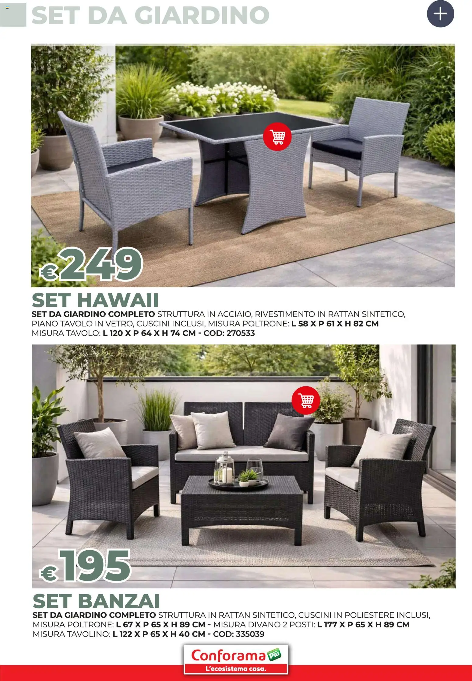 Conforama volantino Giardino - pagina 60 - valido dal 19/03/2026