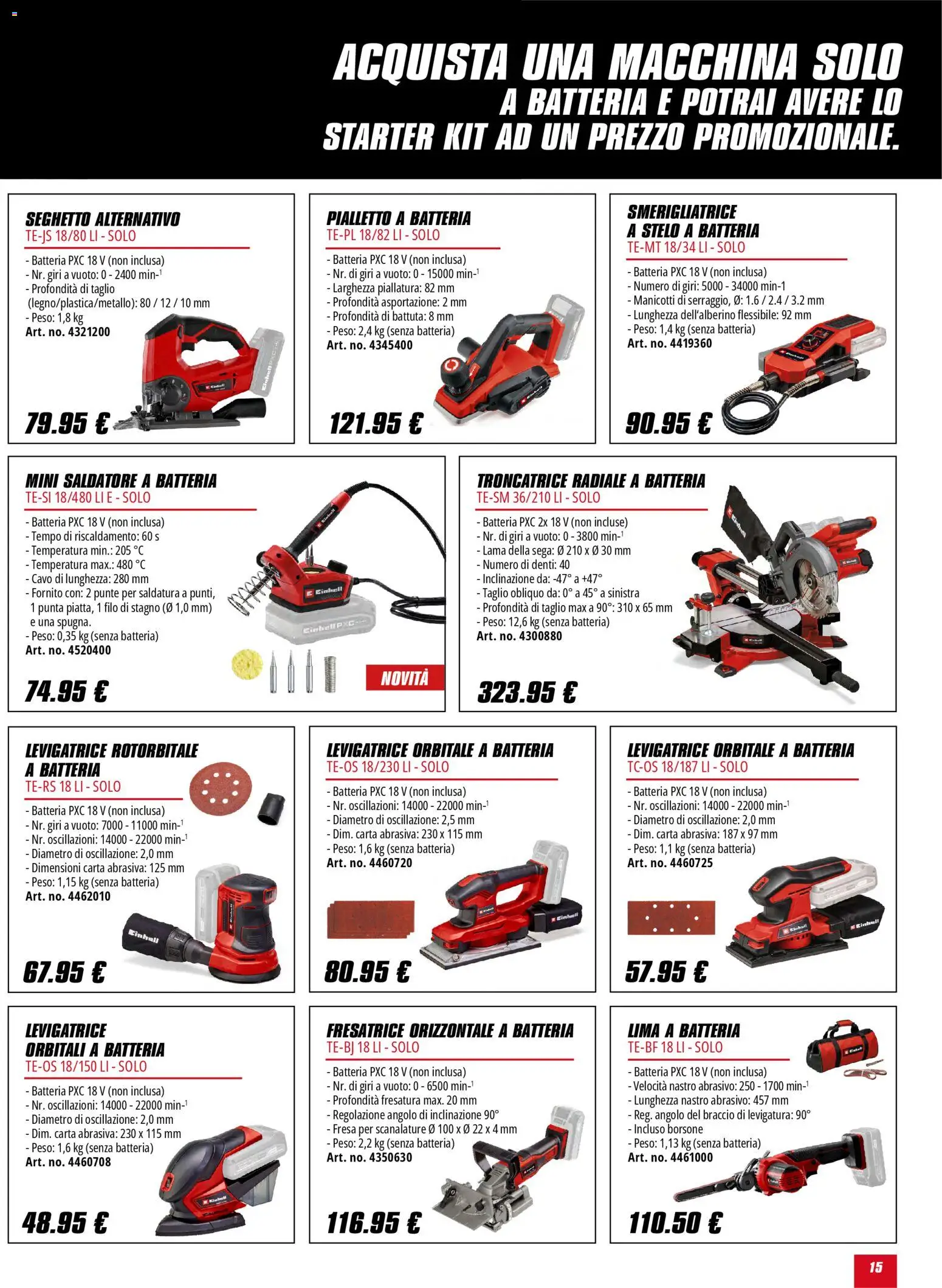 Volantino Einhell	 - pagina 15 - valido dal 02/02/2026