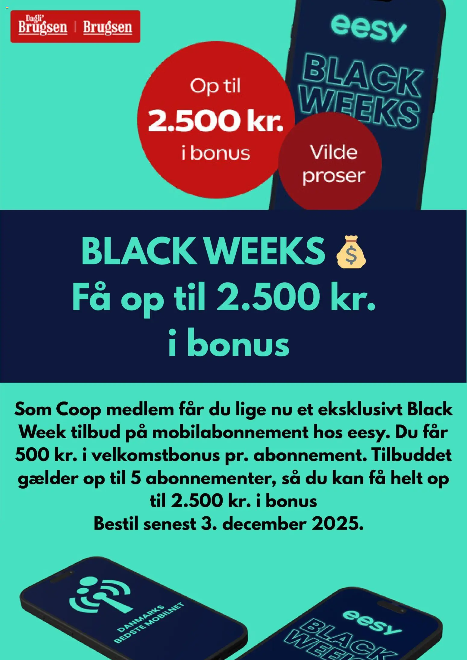 Dagli'Brugsen - Black Friday - side 1- gyldig fra 18/11/2025