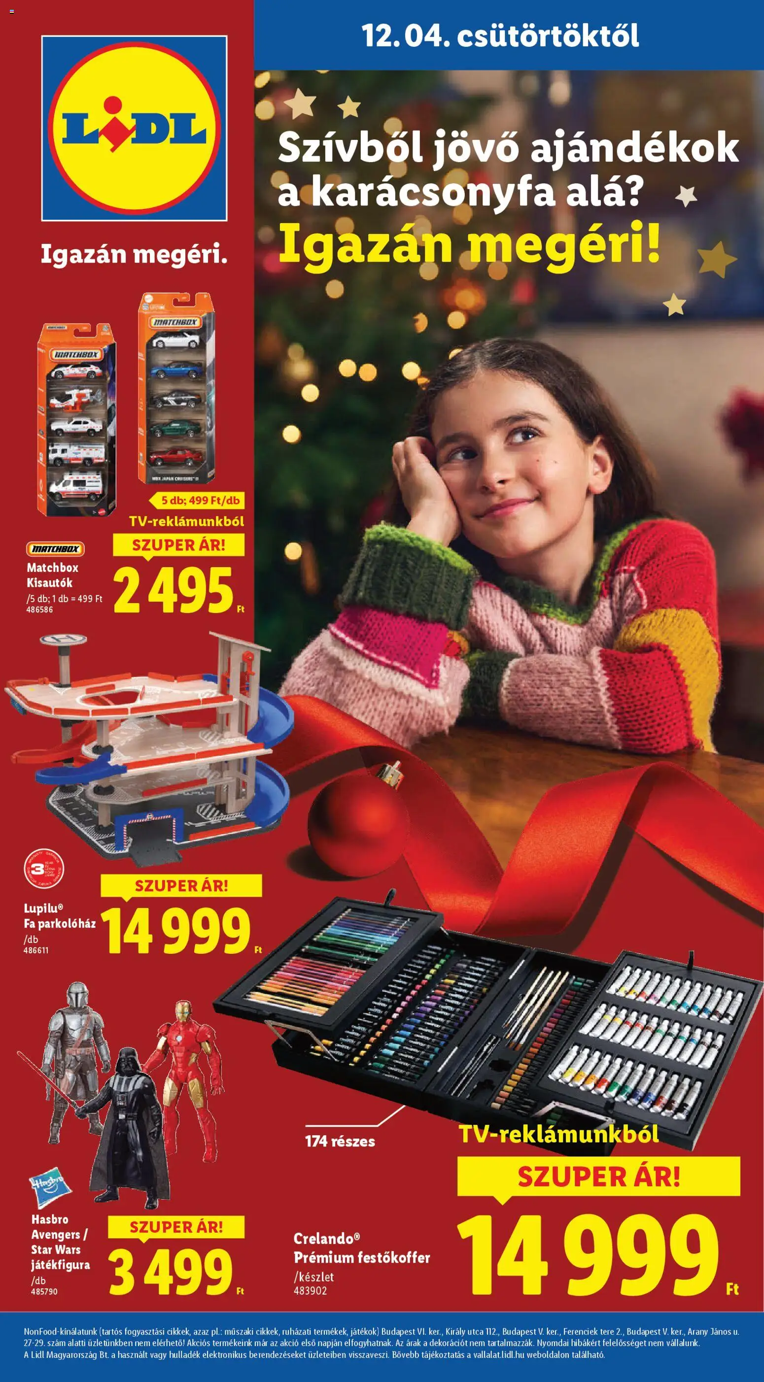 Lidl - Ajándékkatalógus - 1oldal - érvényes 2025.12.04.-tól