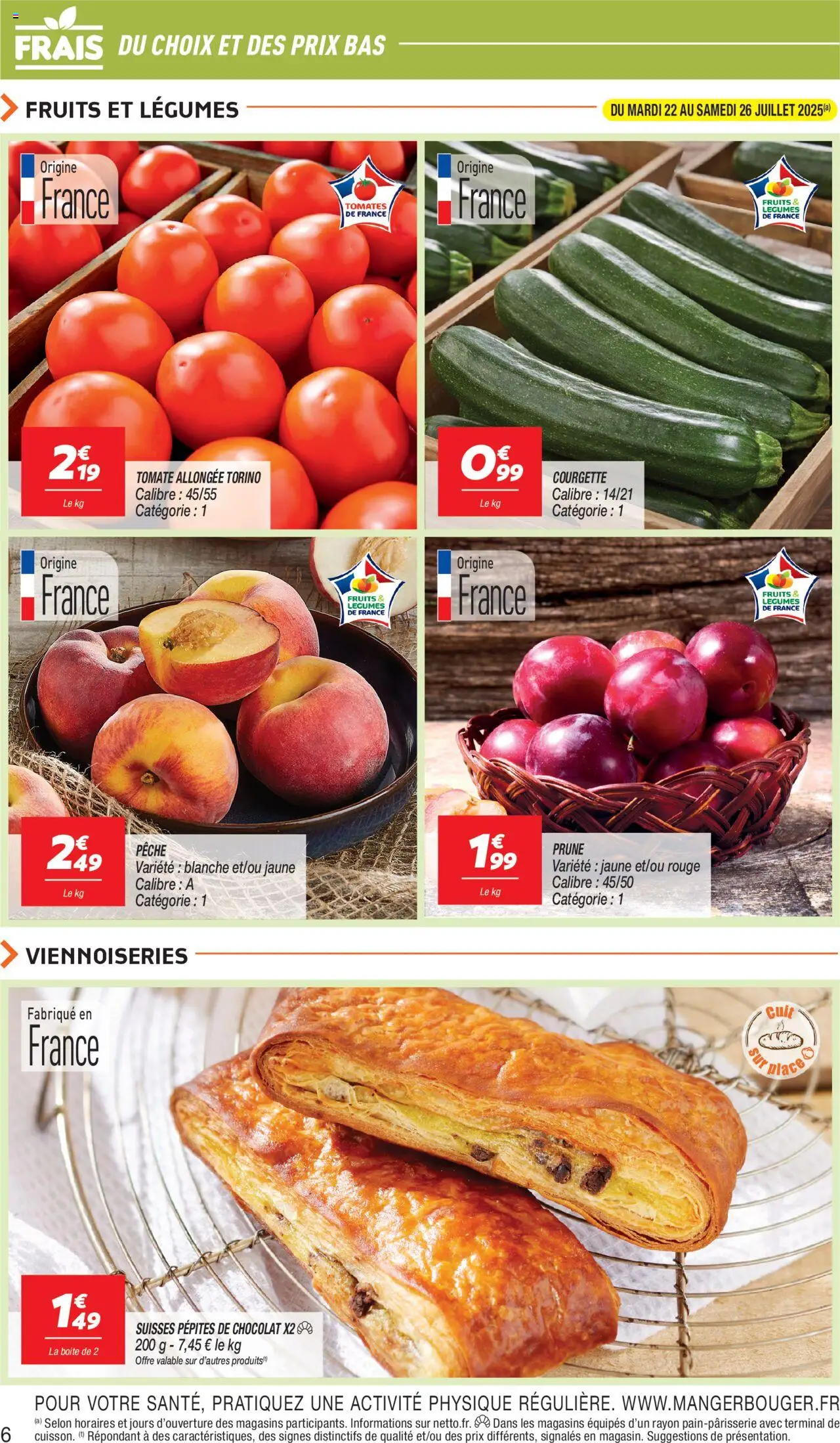 Netto catalogue - page 6 - valable à partir du 22/07/2025