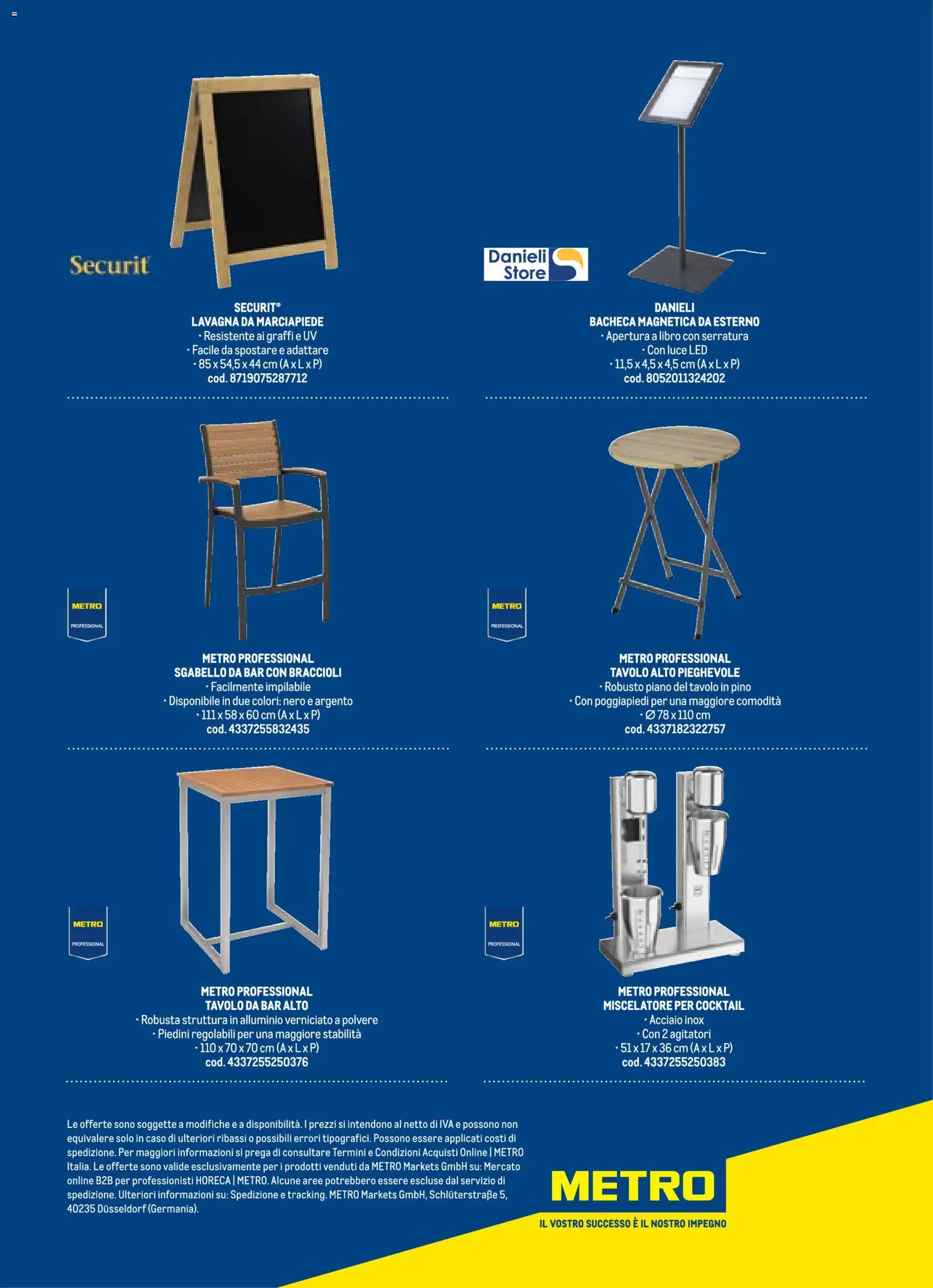 Metro Hotel catalogo - pagina 109 - valido dal 17/10/2025