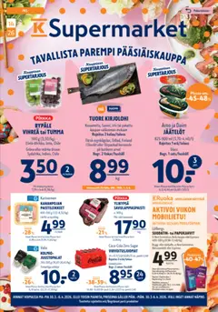 Esikatselu K-Supermarket tarjoukset voimassa alkaen 03/04/2026