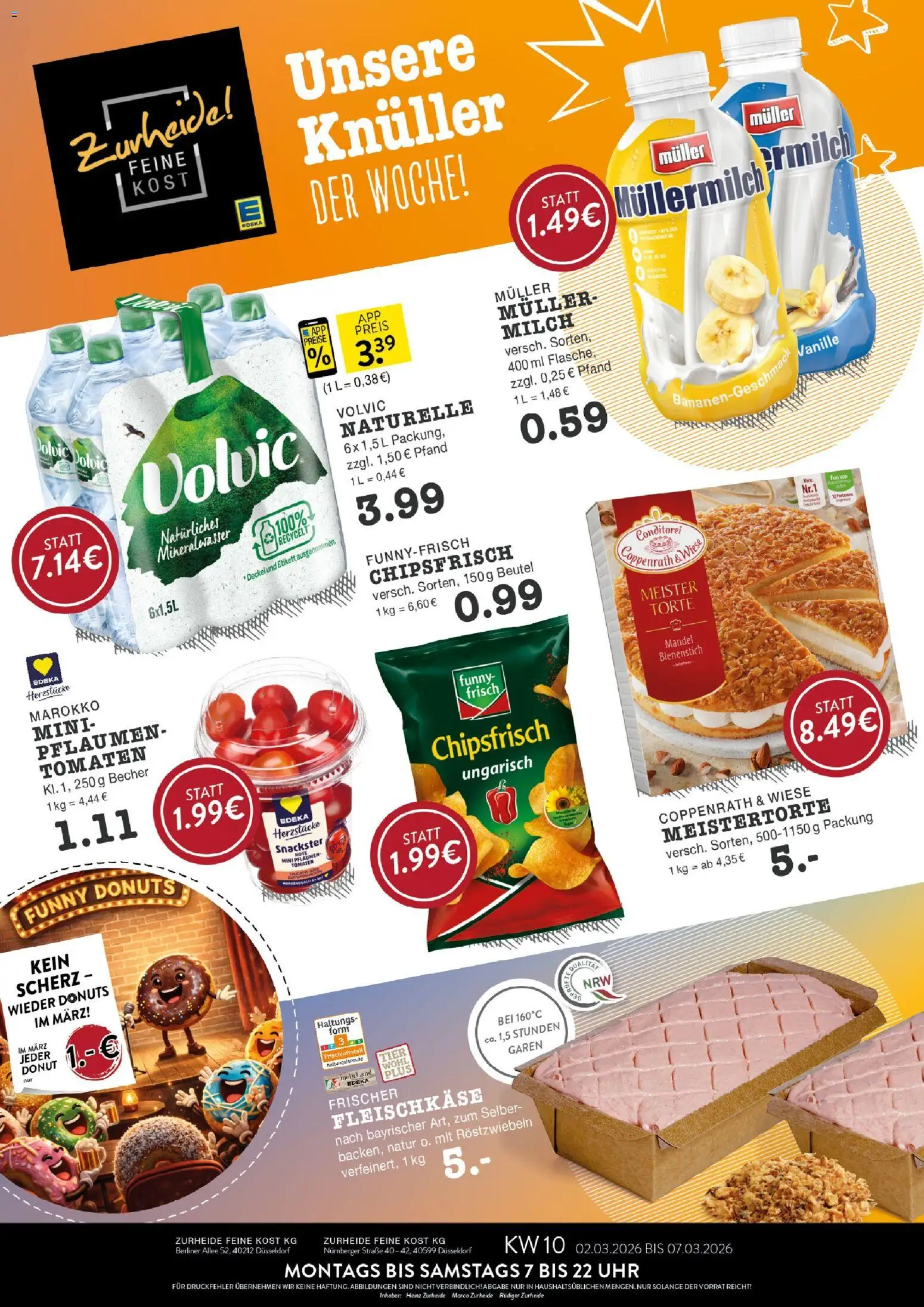 Edeka Zurheide Prospekt 	 - Seite 1 - gültig ab 02.03.2026