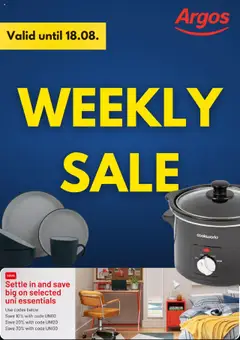 Argos - Weekly offers valid from 12/08/2025