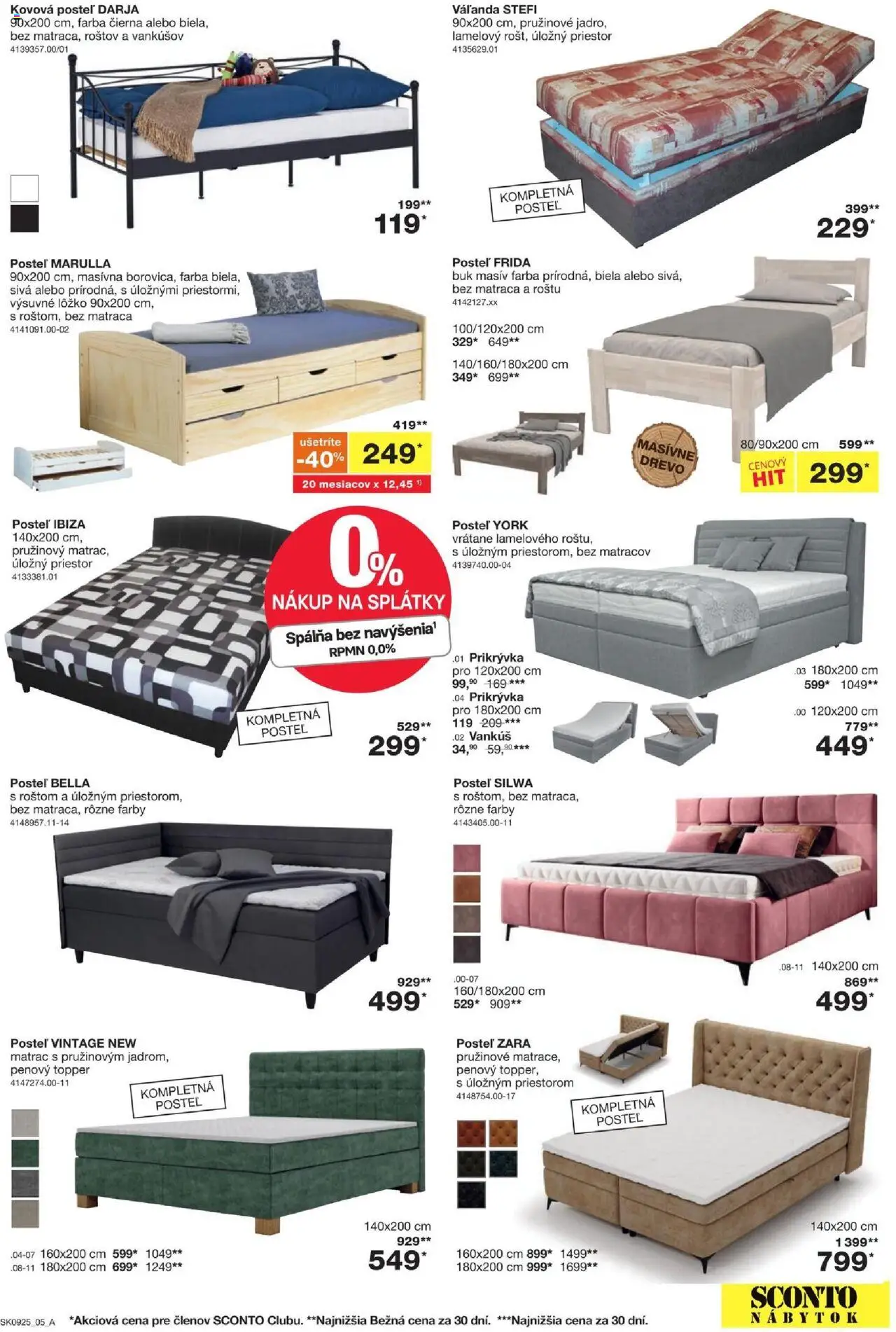Sconto nábytok leták - strana 5- platný od 16.07.2025