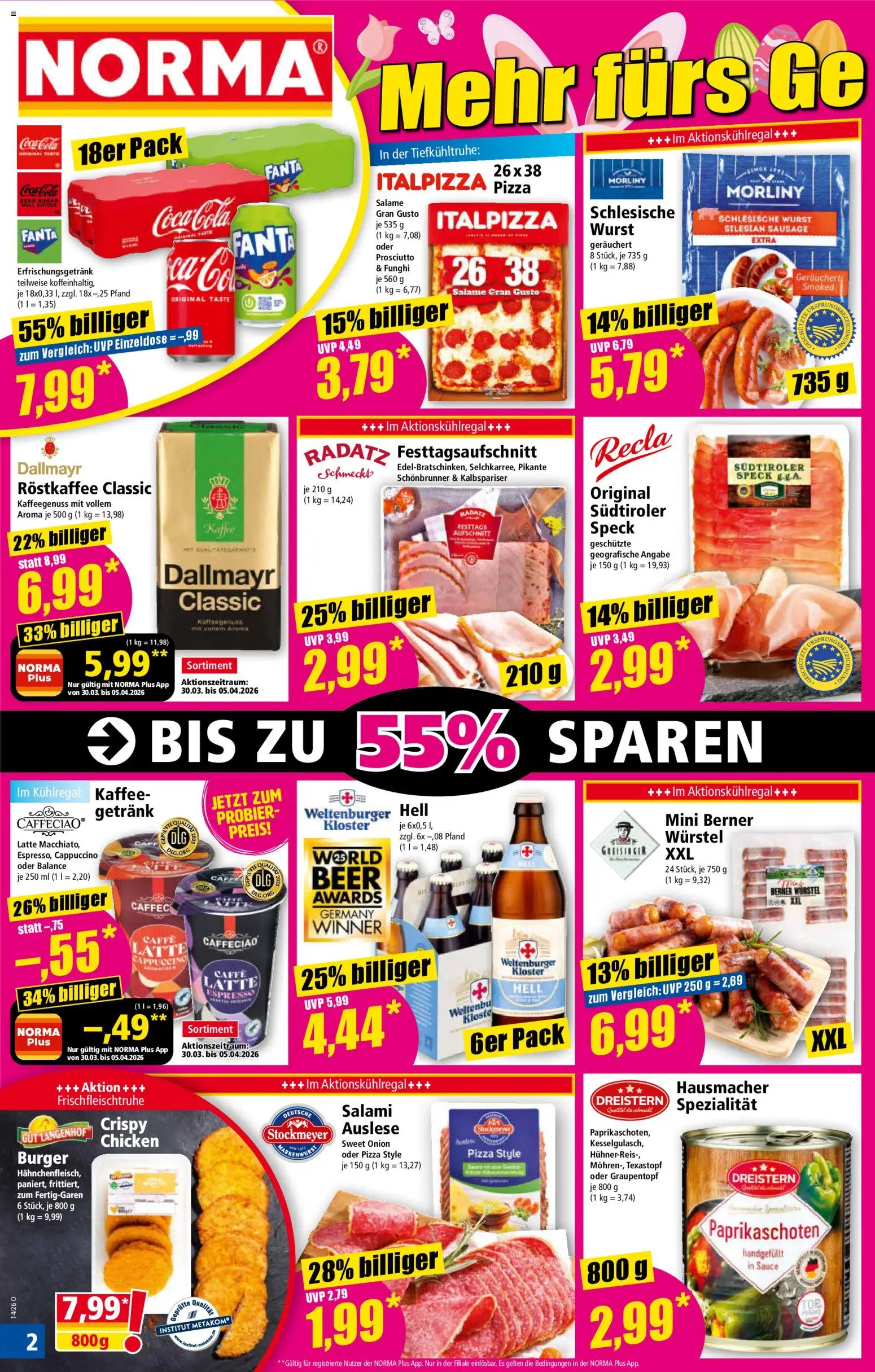 Norma Prospekt 	 - Seite 3 - gültig ab 30.03.2026