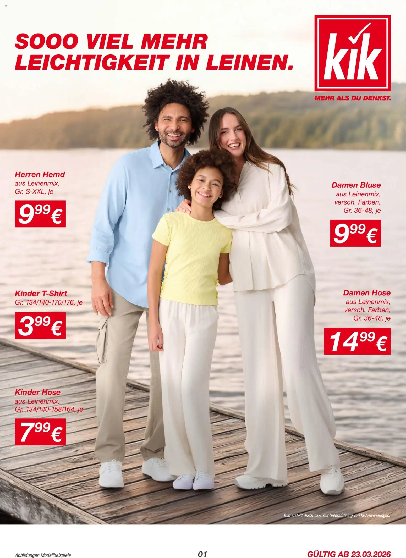 Kik Prospekt aktuell - page 1- valid from 23.03.2026