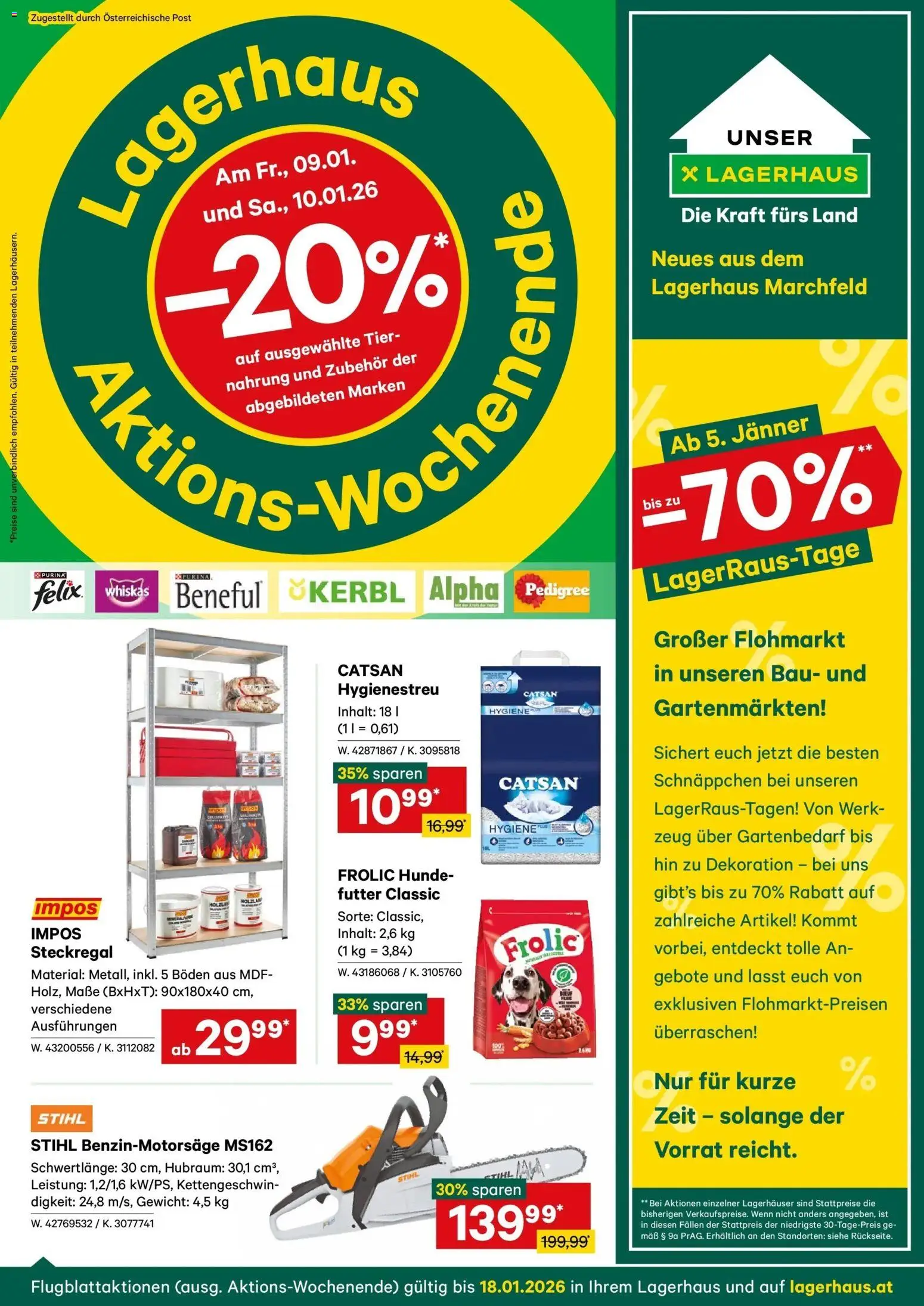 Lagerhaus Wochenangebote - Seite 1- gültig ab 05.01.2026