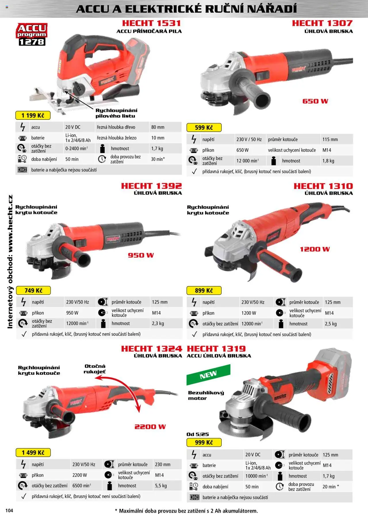 Hecht katalog - Jaro-léto 2025 - strana 104- platný od 22.04.2025