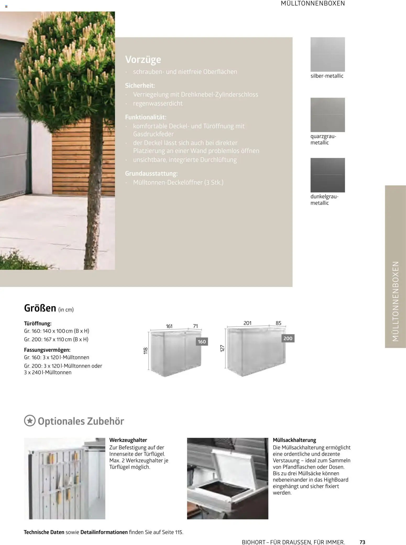 Dehner Biohort – Metall für Garten & Terrasse - Seite 73 - gültig ab 01.01.2026