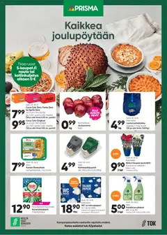 Esikatselu Prisma - Kaikkea joulupöytään voimassa alkaen 10/12/2025