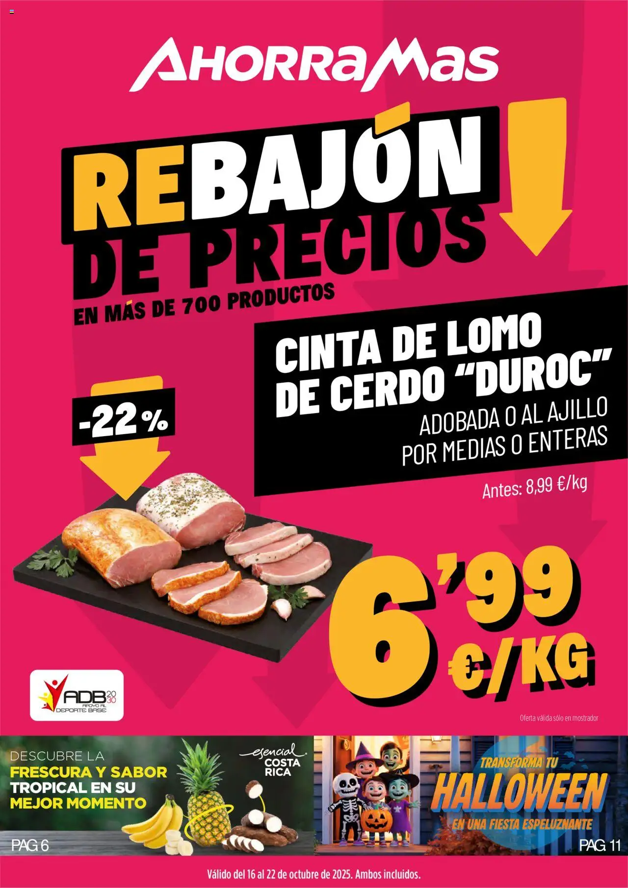 AhorraMas folleto - Página de 1 - Válido desde 16/10/2025