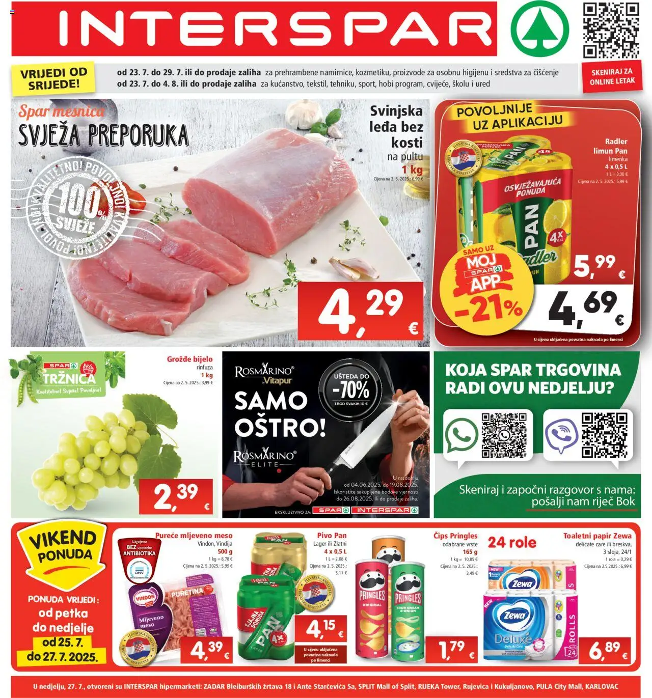 Katalog Interspar - stranica 1- važeći od 23.07.2025