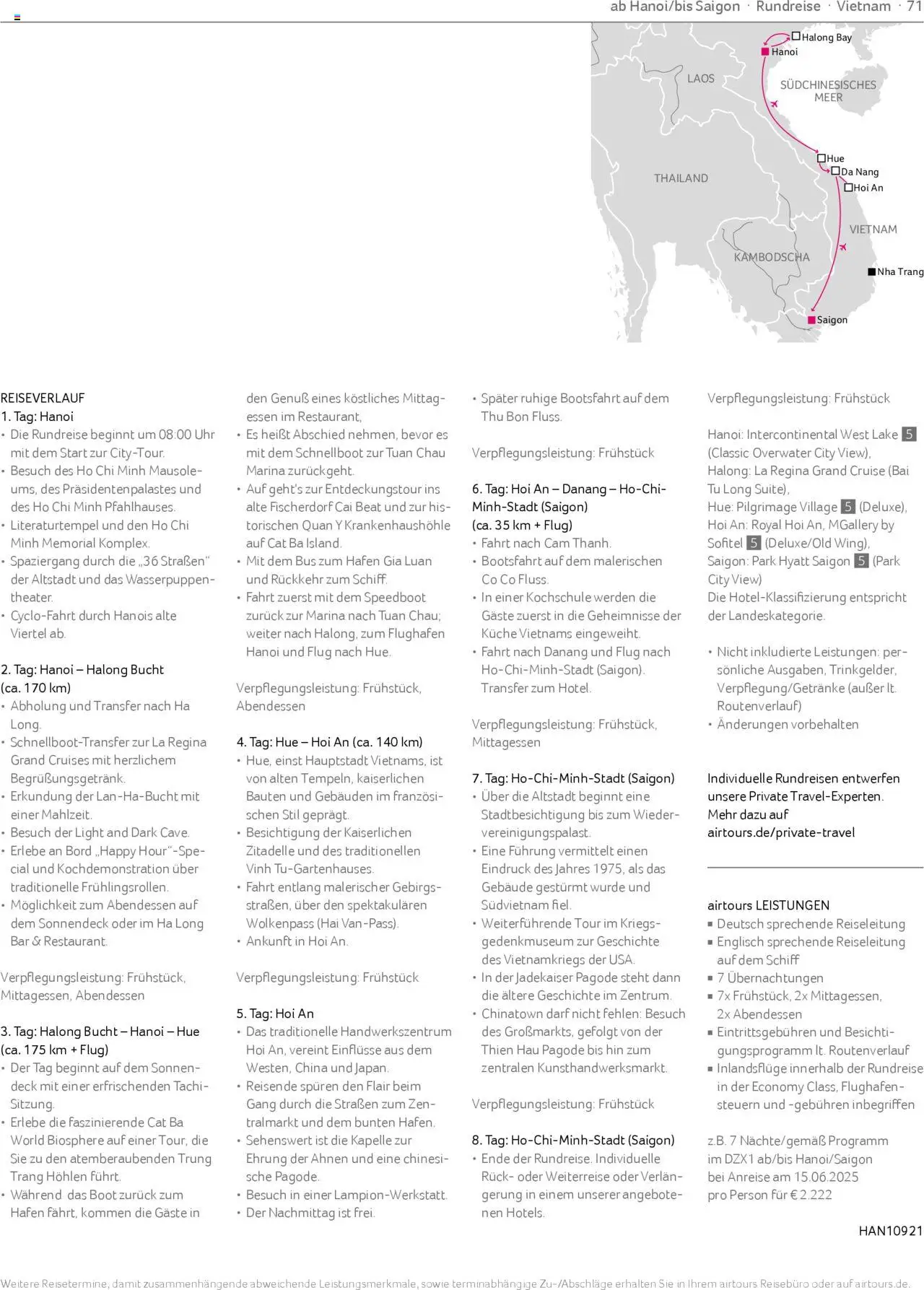 TUI airtours Katalog  Asien 2025 - Seite 71 - gültig ab 01.11.2024