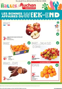 Auchan - Les bons plans du week-end dans votre super ! geldig vanaf 05/02/2026