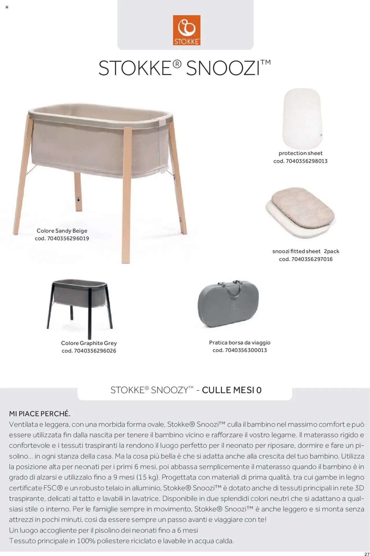Catalogo Camarette e Lettini Prenatal	 - pagina 20 - valido dal 01/01/2025