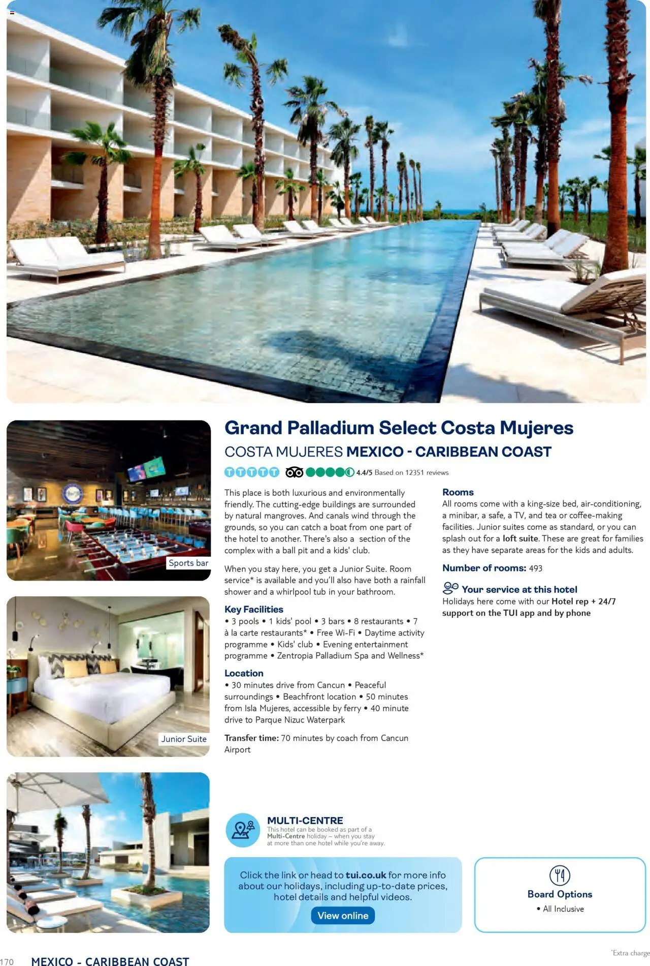 TUI - Mexico & Caribbean JULY EDITION NOVEMBER 2025 – APRIL 2027 - page 170- valid from 01/11/2025