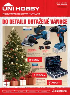 Náhled Uni Hobby leták platný od 30.10.2025
